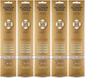 Gonesh Incense Sticks Extra Rich Collection - Coconut 5 Packs (100 Total)