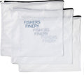 Fishers Finery Mesh Laundry Bags - Large Sweater Size Zipper Wash Bags for Delicates - Washing Machine Durable and Safe, Lingerie and Garment Bag (3 Pack)