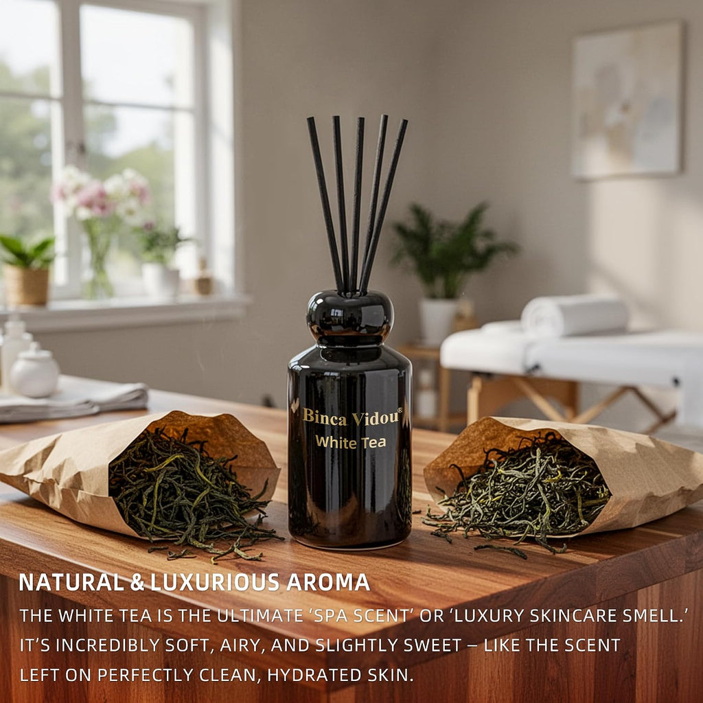 Reed Diffuser Set Binca Vidou Lavender & Whisper of White Tea 3.38oz x 2