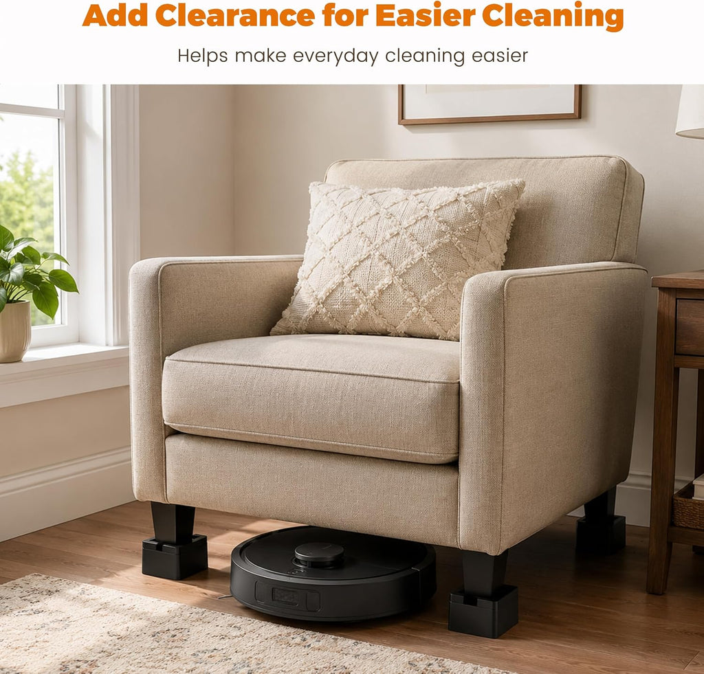 BTSD-home 2 Inch Heavy Duty Bed Risers