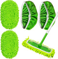 Reusable Chenille Mop Pads Compatible with Swiffer Sweeper,Mop Refills