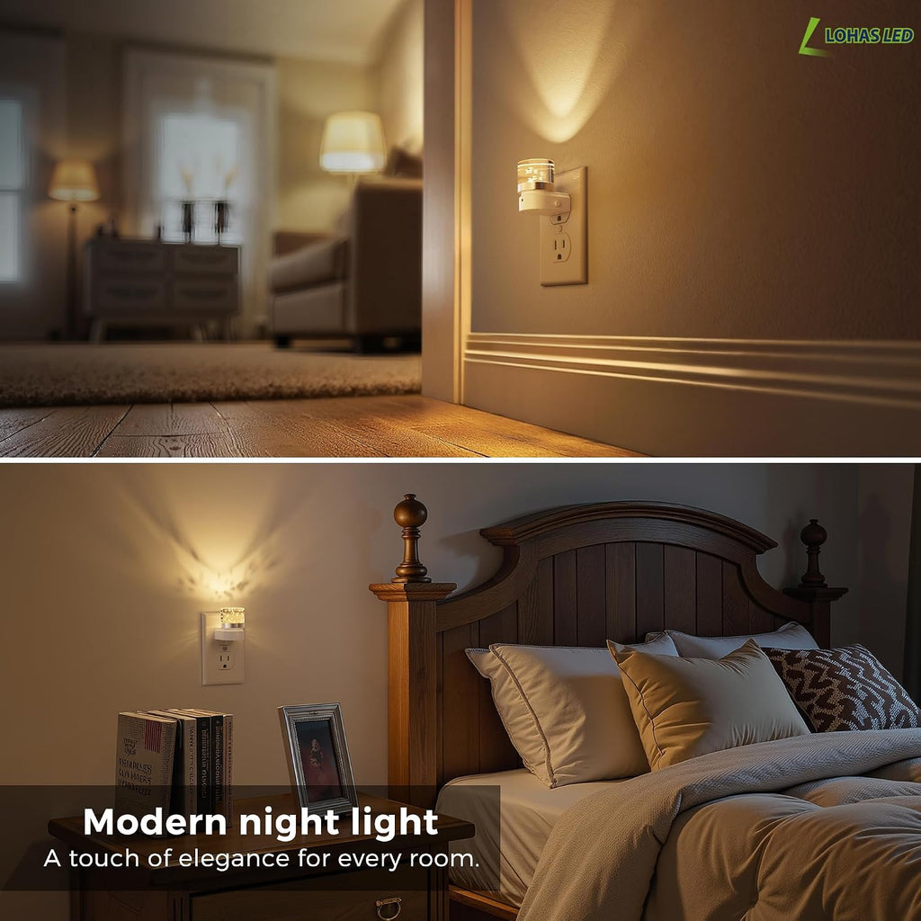 L LOHAS LED Night Light, Night Lights Plug into Wall