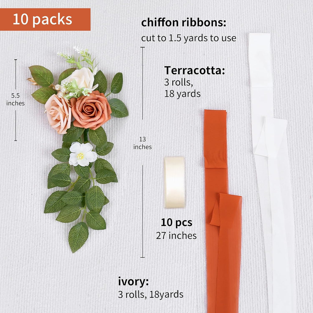 10 Terracotta Wedding Aisle Decorations