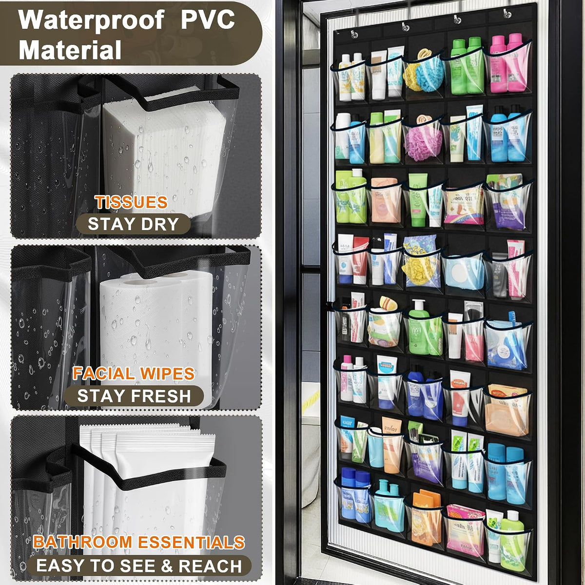 Over the Door Shoe Organizer - Space Saving Shoe Rack for Closet