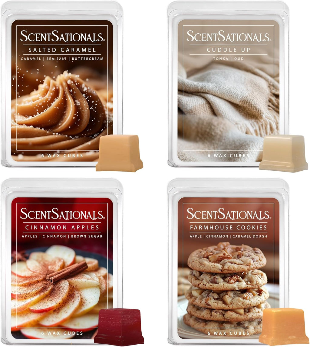 ScentSationals Home Sweet Home - Fall Scented Wax Melts Variety Pack