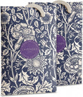The Master Herbalist Scented Wardrobe Freshener Sachets in a William Morris Design. Available in Lavender, Sandalwood, Rose, Lily and Lilac (Lavender, Pack of 2)