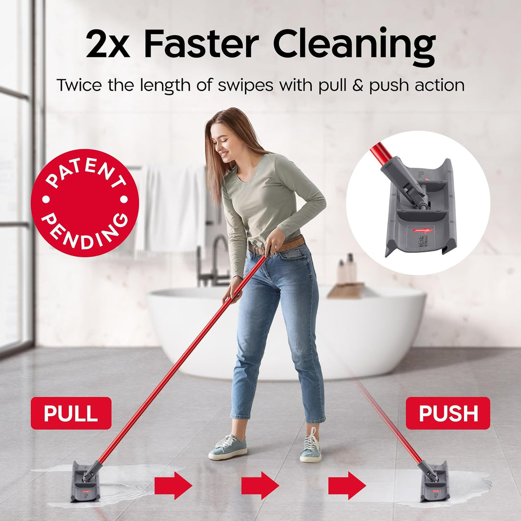 Tyroler MoppyShmoppy Heavy Duty Floor Squeegee for Concrete Floors 16.5"