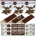Palo Santo Incense Sticks & Backflow Incense Cones for Waterfall Combo Pack - 60 Insence-Sticks + 30 Backflow Cones - Insents - Incense Waterfall Cones - Inscense