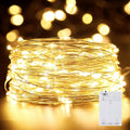 Minetom Fairy Lights Battery Operated, 33FT 100LED Waterproof Lights
