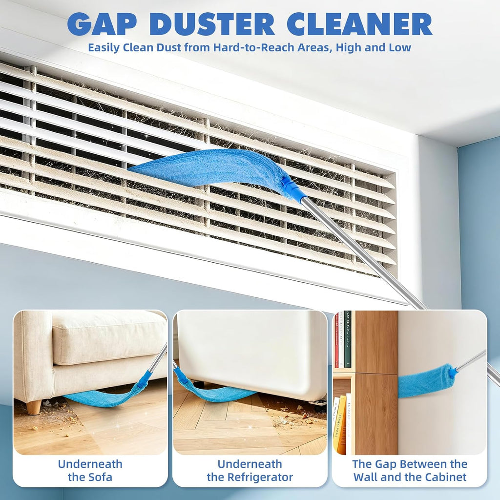 94'' Cobweb Duster with Extension Pole, Spider Web Brush