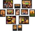 DUENPY 12 Pack Gallery Collage Frame Mixed Sizes Black