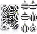 24 Pcs Halloween Christmas Ball Ornaments 2.36” Tree Decorations