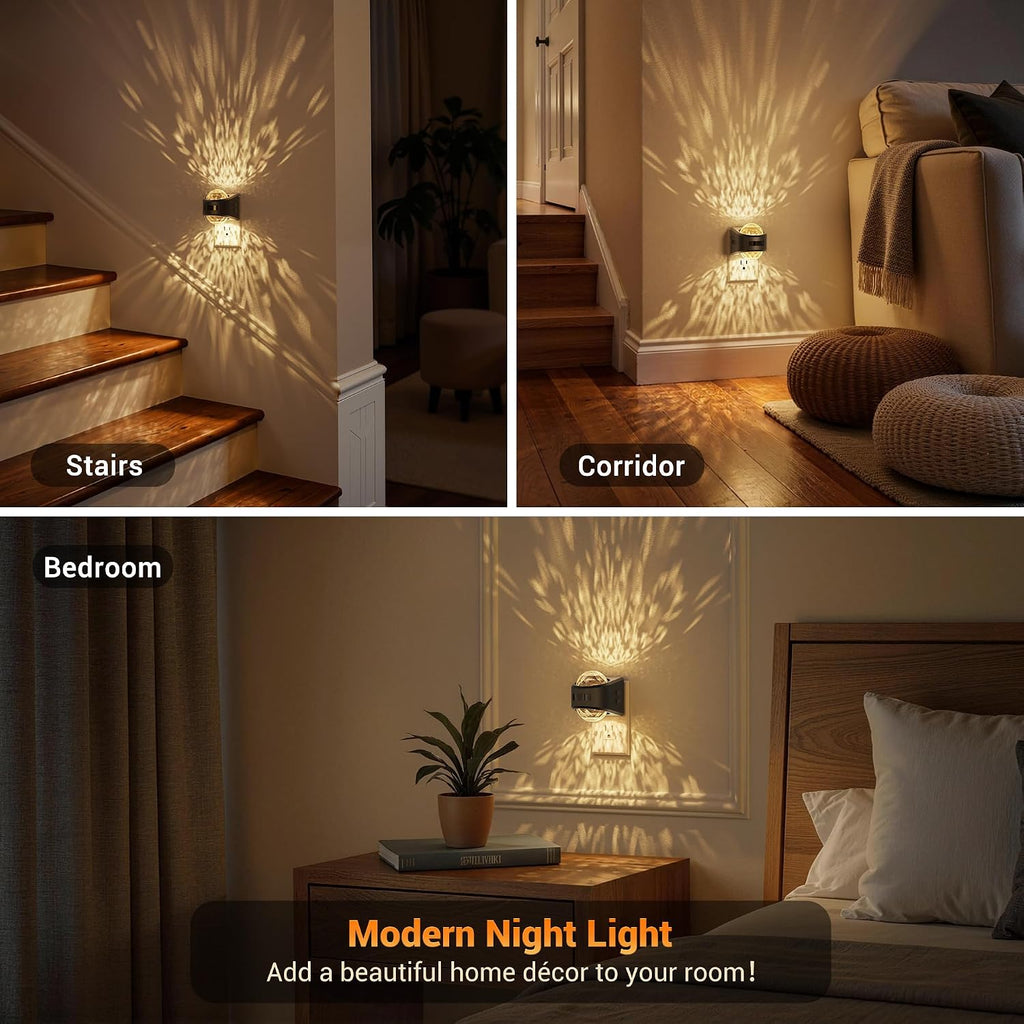 JandCase Motion Sensor Night Light, 3000K Soft White