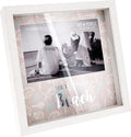 Pavilion Gift Company - Life is Better At The Beach - 7.5" Square Shadow Box Picture Frame Captured Photograph Holder 4" x 6" Horizontal Beach Housewarming Waterfront Seaside Ocean Beach Lover Gift
