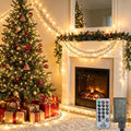 Christmas Lights Plug-in 40FT 1200LEDs Cluster String Lights Indoor Outdoor