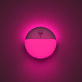 YUNLEX Pink Motion Sensor Night Light Battery Operated, Dim Light,1-15lm