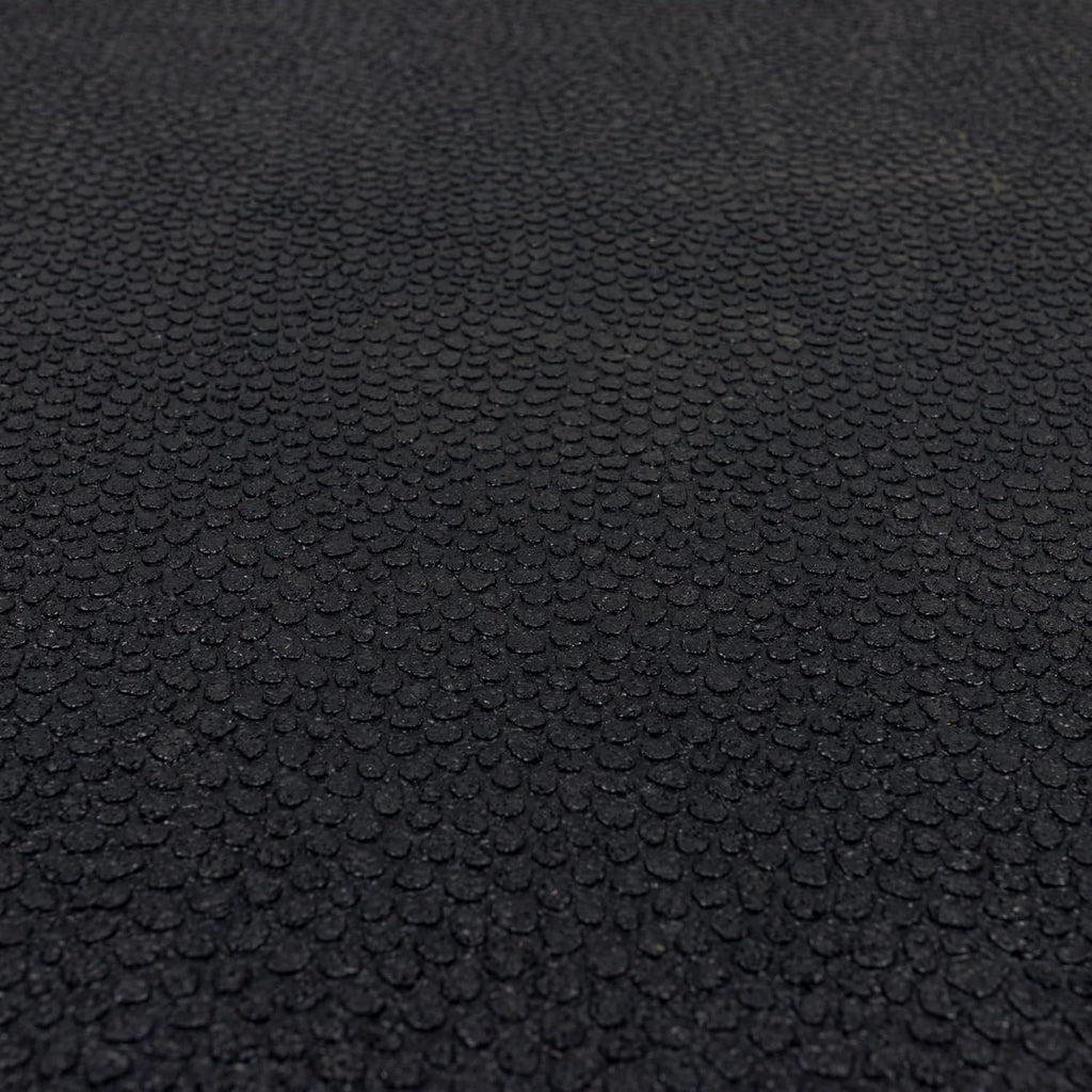 Mohawk Home Heavy Duty Rubber Stall Mat - Gym Floor- Under Dog Crate - All Purpose Utility 2'x2' - 1/2" Thick - Solid Texture