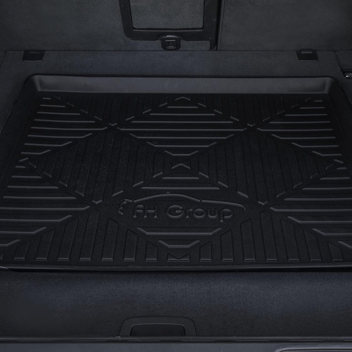 FH Group ClimaProof for all weather protection Premium Multi-Use Cargo Tray Liner Mat fits most Cars, SUVs, and Trucks, 32 x 24 inches Black