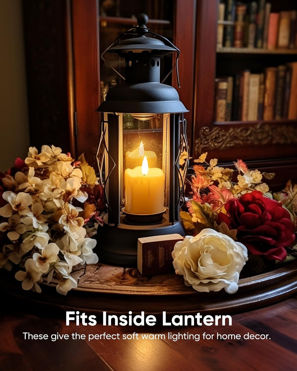 Homemory 2"x 2" Flameless Votive LED Candles with Remote & Timer, 12 Pack
