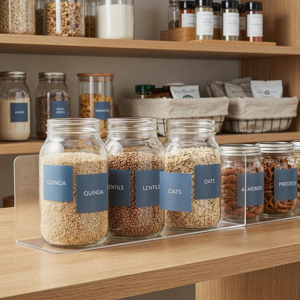 ULTECHNOVO 10-Pack L-Shaped Shelf Dividers 20.00X7.00X3.00cm/7.86X2.75X1