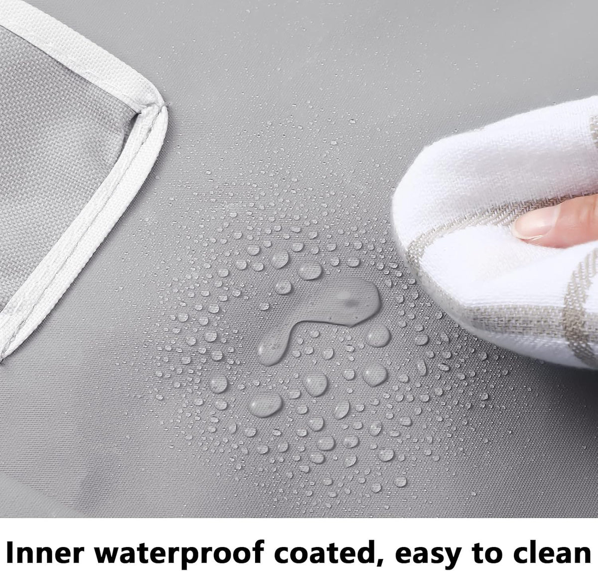 Bonuci 2 Pcs Laundry Sorter Replacement Bags, Gray
