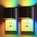 DORESshop LED Night Lights Plug into Wall [2 Pack],Plug in Nightlight