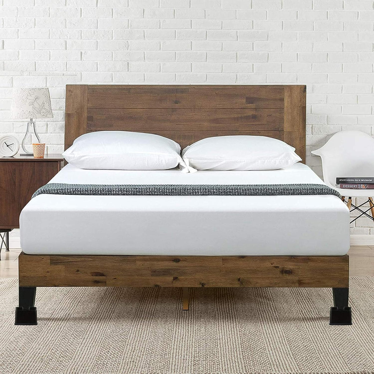 BTSD-home Adjustable Bed Risers 3 Inch or 6 Inch for Furniture Wheels