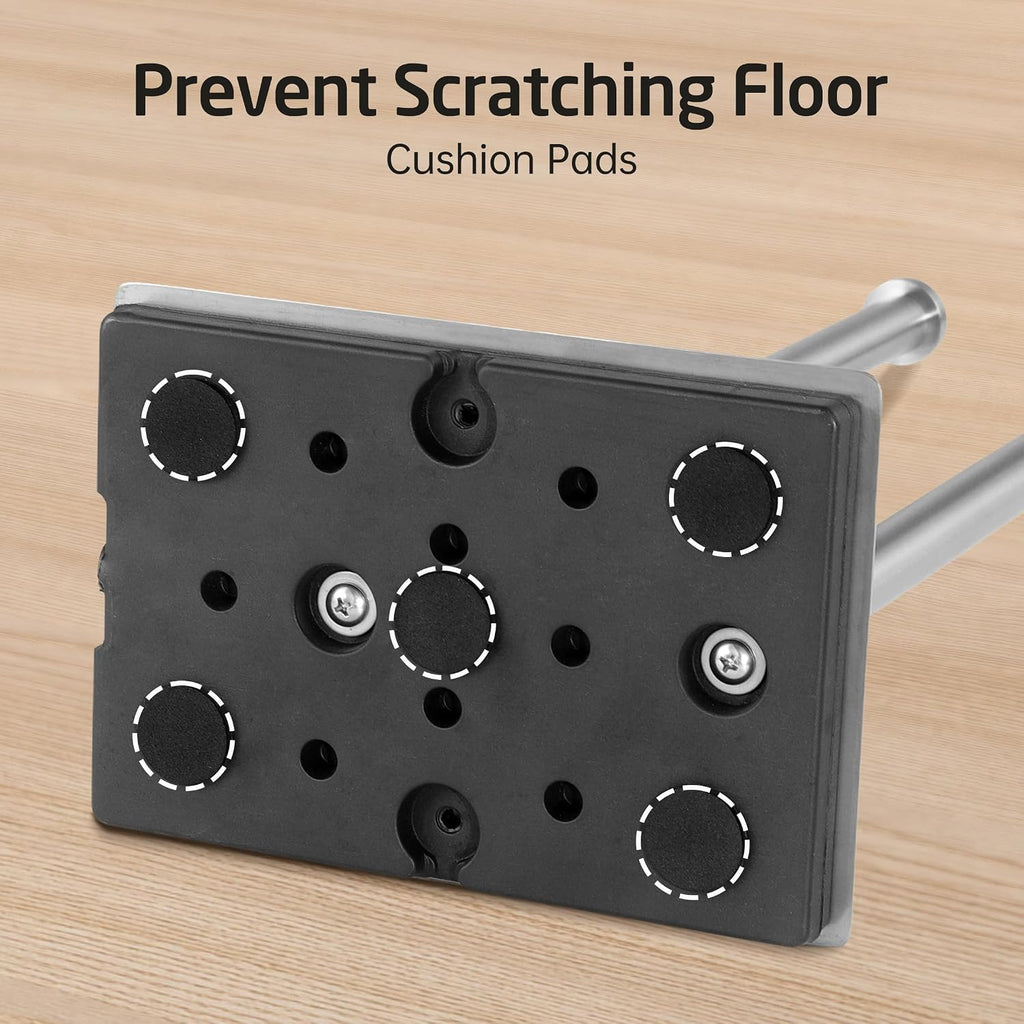KES Freestanding Toilet Paper Holder Stand with Reserve