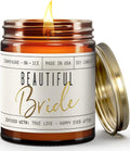 Bridal Shower Gifts Ideas, Best Bridal Shower Gifts for Bride to Be, Bride Gift -' Soy Wedding Candle, w/Champagne on Ice I Bachelorette Gift I 50Hr Burn, USA Made