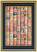 Cigar Band Display Box, Shadow Box Frame for Cigar Label Collection