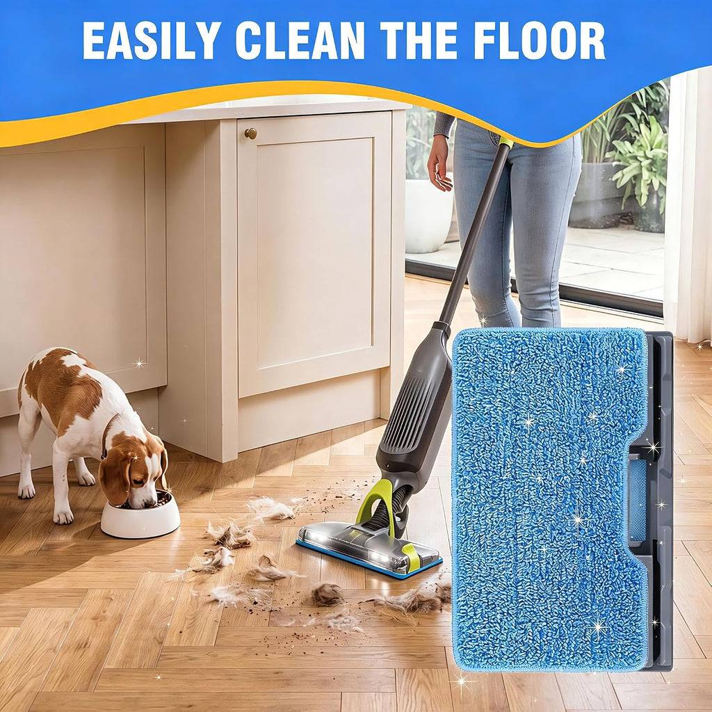Reusable Vac Mop Replacement Pads Compatible with Shark Vacmop