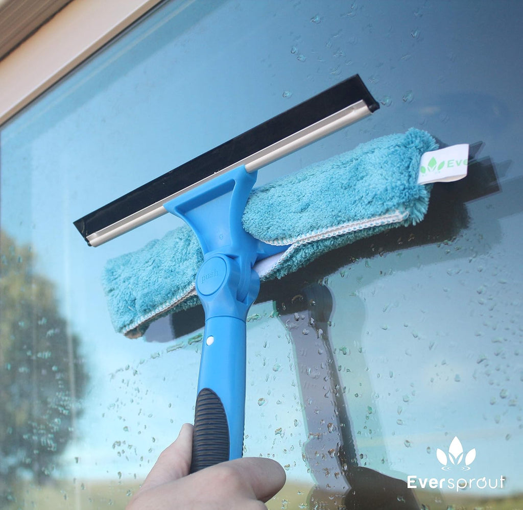 EVERSPROUT Swivel Squeegee & Microfiber Window Scrubber, Attachment Only