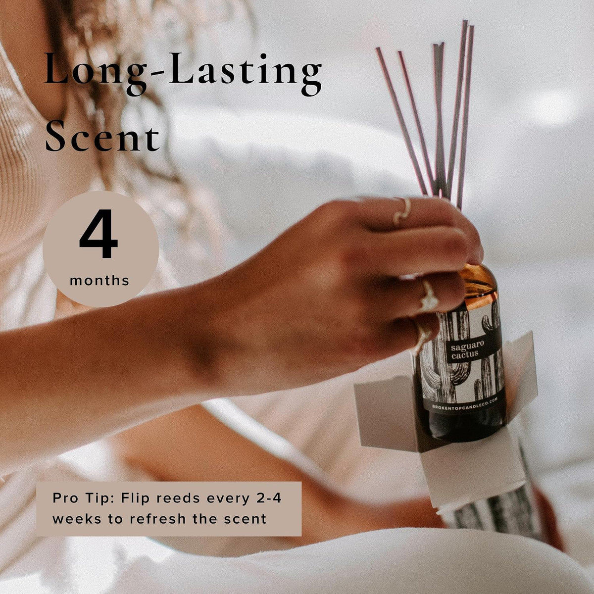 BROKEN TOP Natural Reed Diffuser Set (Saguaro Cactus)
