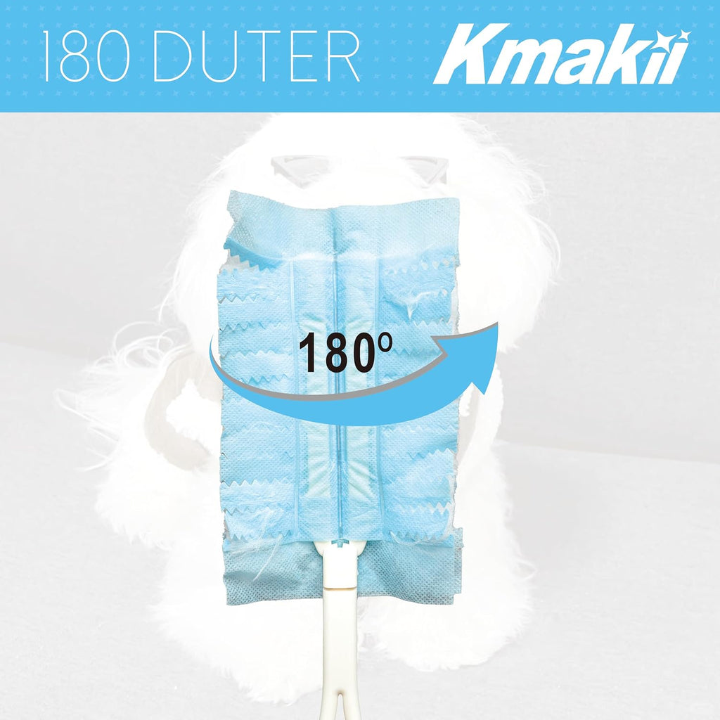 KMAKII Duster Refills, 20 Count, Blue