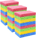 YoleShy 24 Pack Dish Sponges Kitchen Natural Compressed Cellulose Sponges