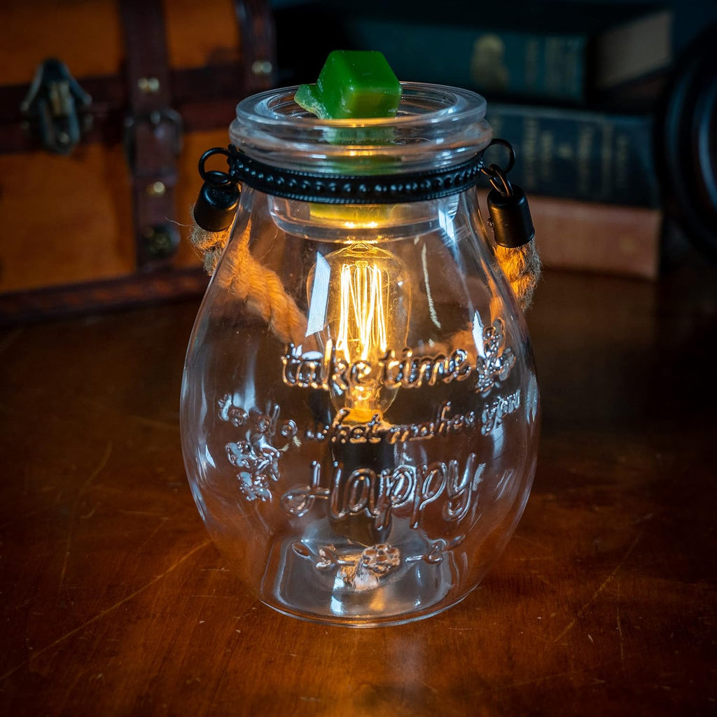 ScentSationals Happy - Edison Bulb Wax Warmer for Scented Wax Melts