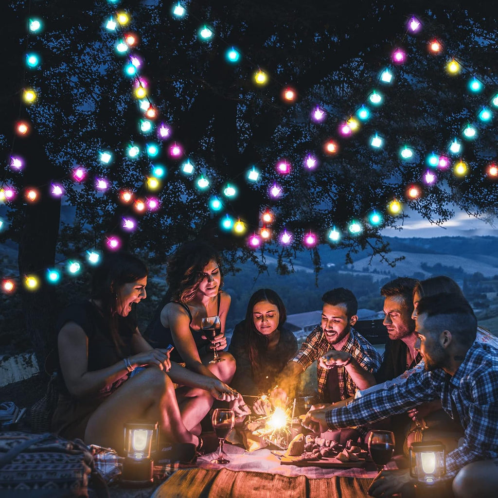 Wettarn 10 ft Polyhedral Dice String Lights, LED Dice Lights