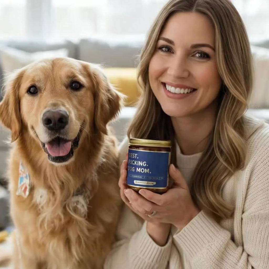 Dog Mom Gifts for Women | Lavender Vanilla Scented Candle, 100% Soy Wax | Funny Gift for Pet Lovers for Birthday, Mothers Day, Friendship, Housewarming, New Puppy | Best Dog Mom Candle
