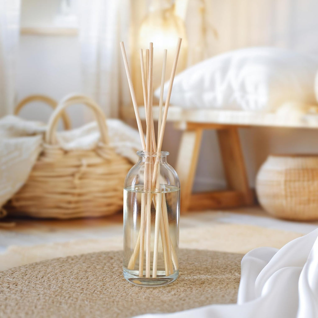 Urban Naturals Reed Diffuser Set, Crisp White Linen - Bathroom Shelf Décor