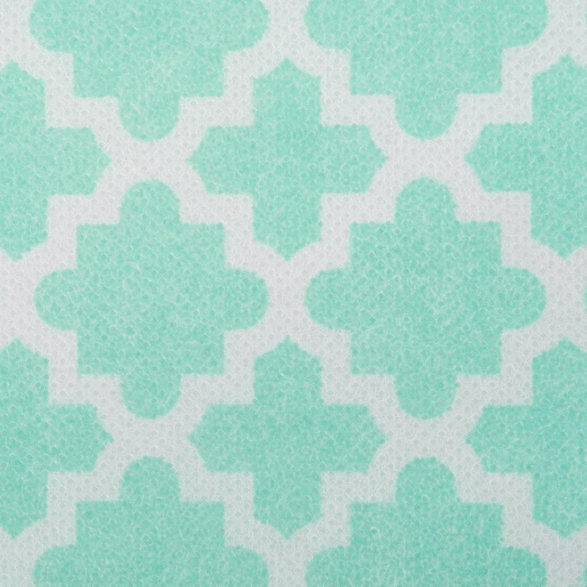 DII Non Woven Polyester Storage Bin, Lattice, Aqua, Small Set of 4