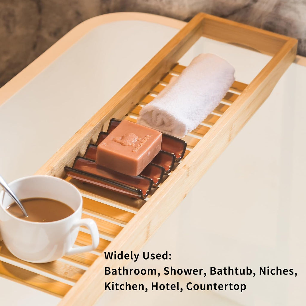 Bathroom Soap Dish for Shower, Bar Soap Holder with Drainage