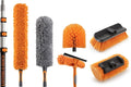 20 Foot High Ceiling Duster Kit and Scrub Brush with 4-12 ft Extension Pole