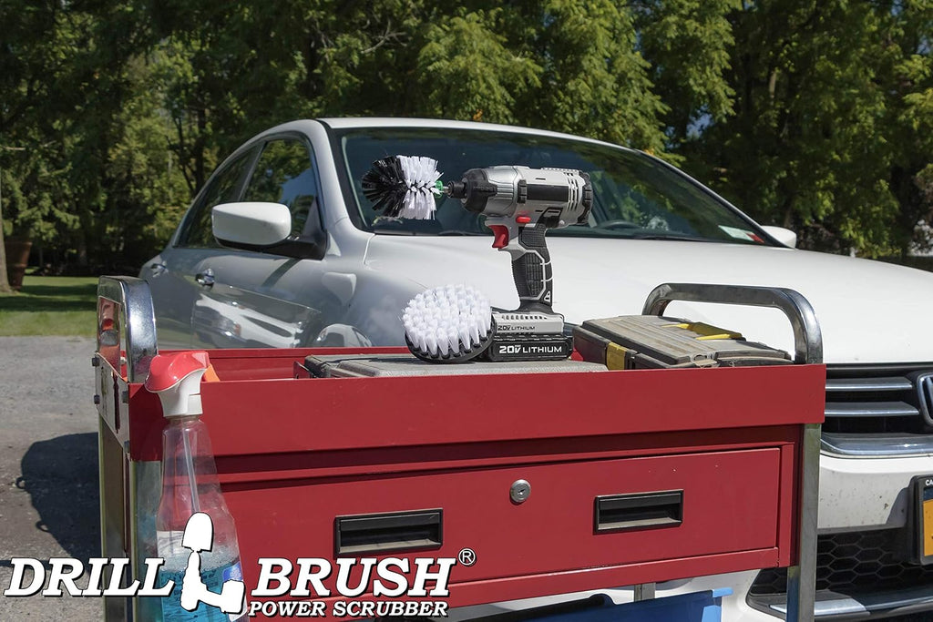 Car - Cleaning Supplies - Detail Brush - Glass Cleaner - Leather - Vinyl