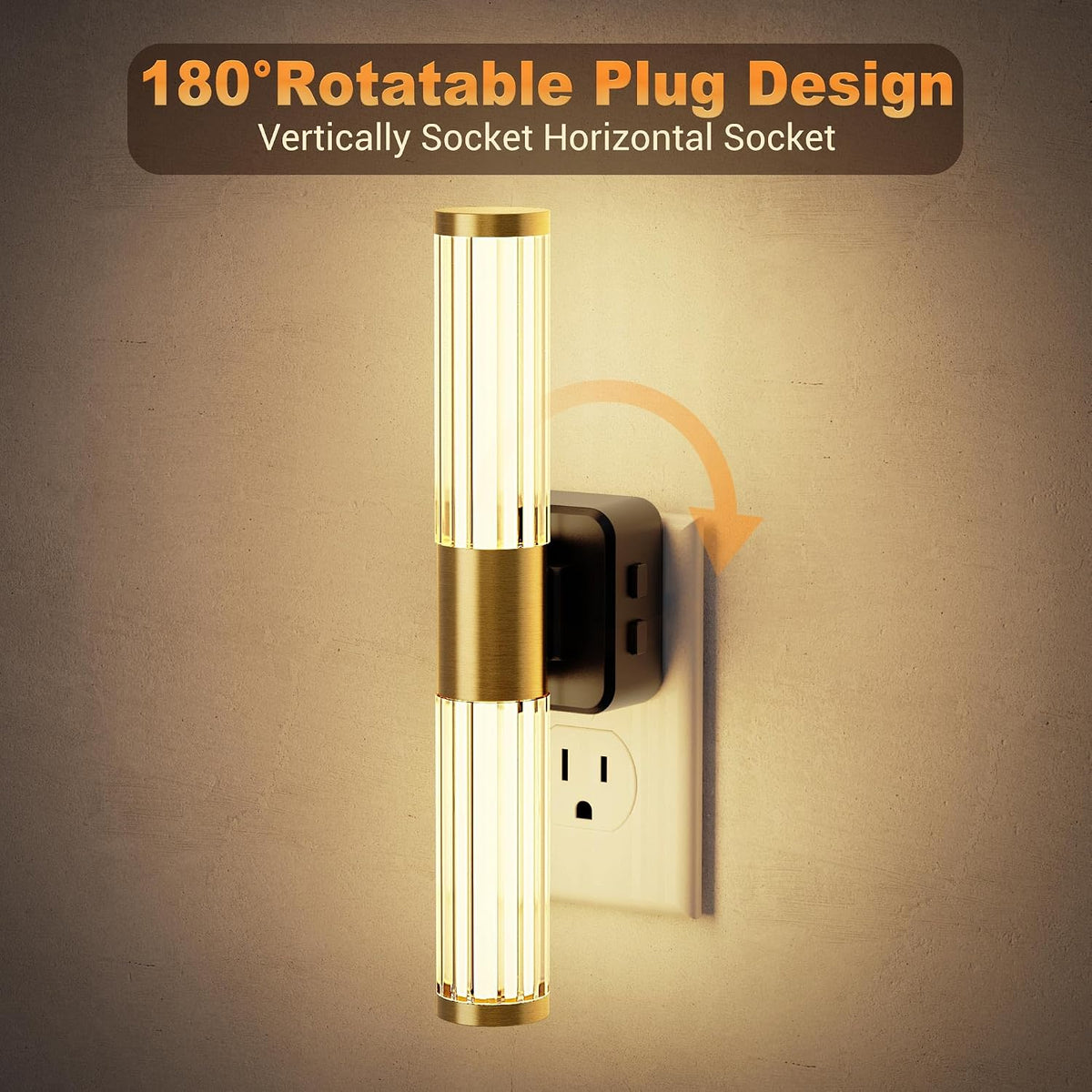 JandCase Night Light, Night Lights Plug into Wall