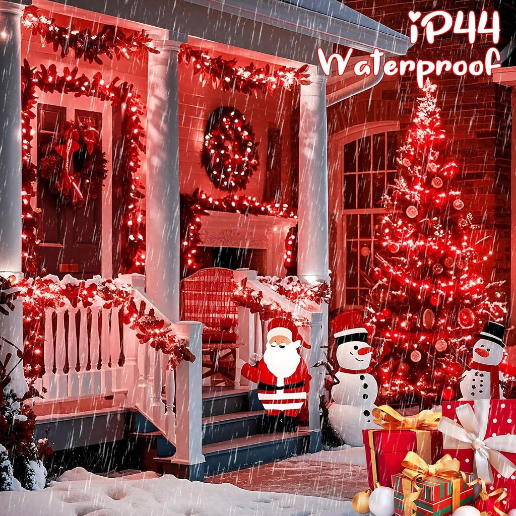 KAQ Connectable 240LED 88Ft String Lights, Christmas Lights Indoor Outdoor