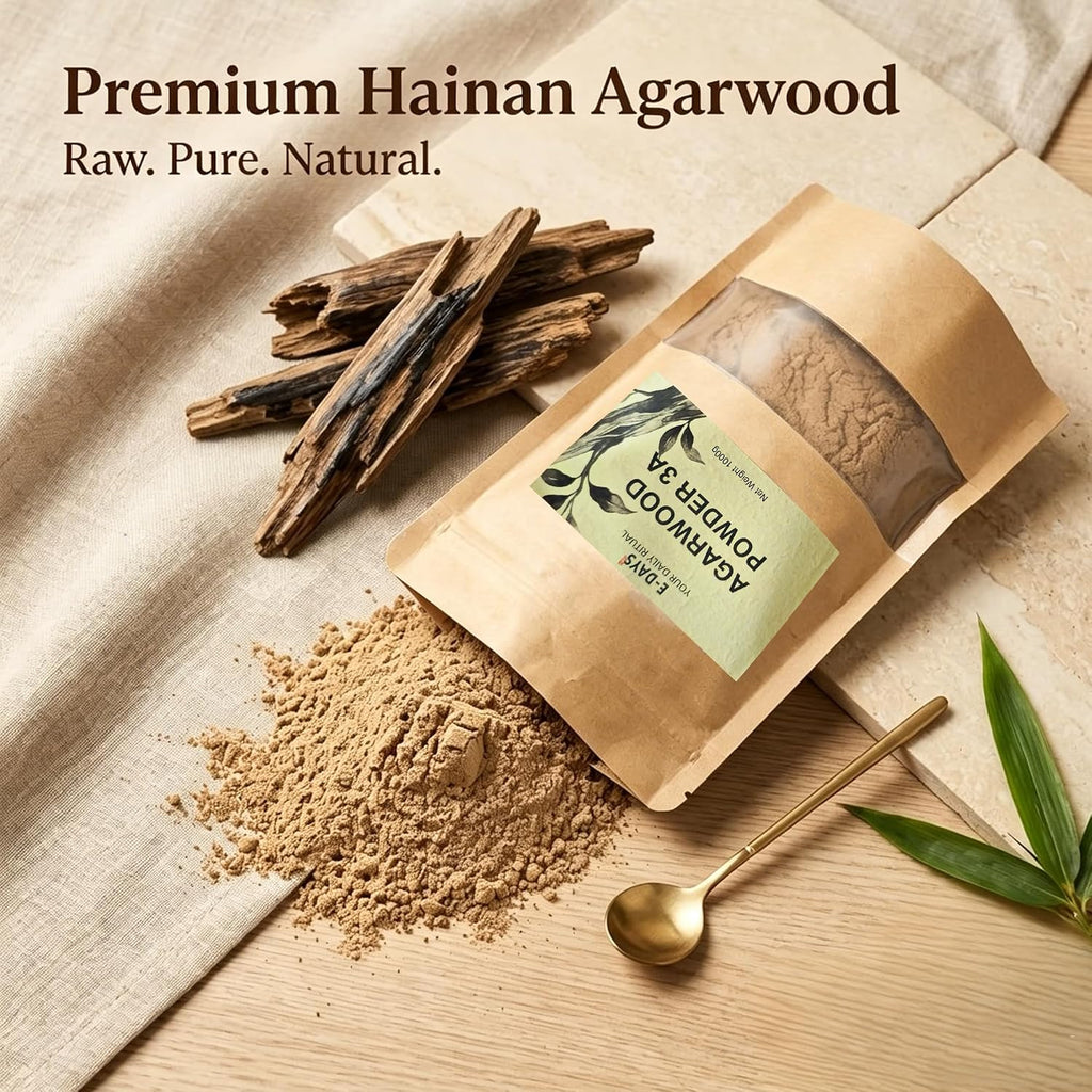 3A Natural Hainan Agarwood Powder 2.2lb(1000g)