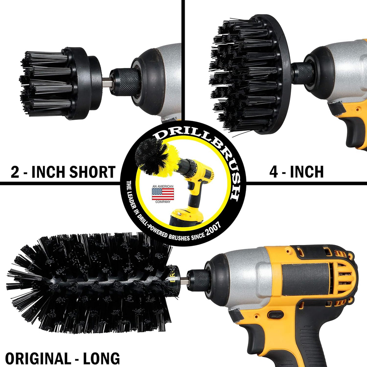 Grill Cleaning Brush Drill Attachment Set - Pellet Smoker Accessories