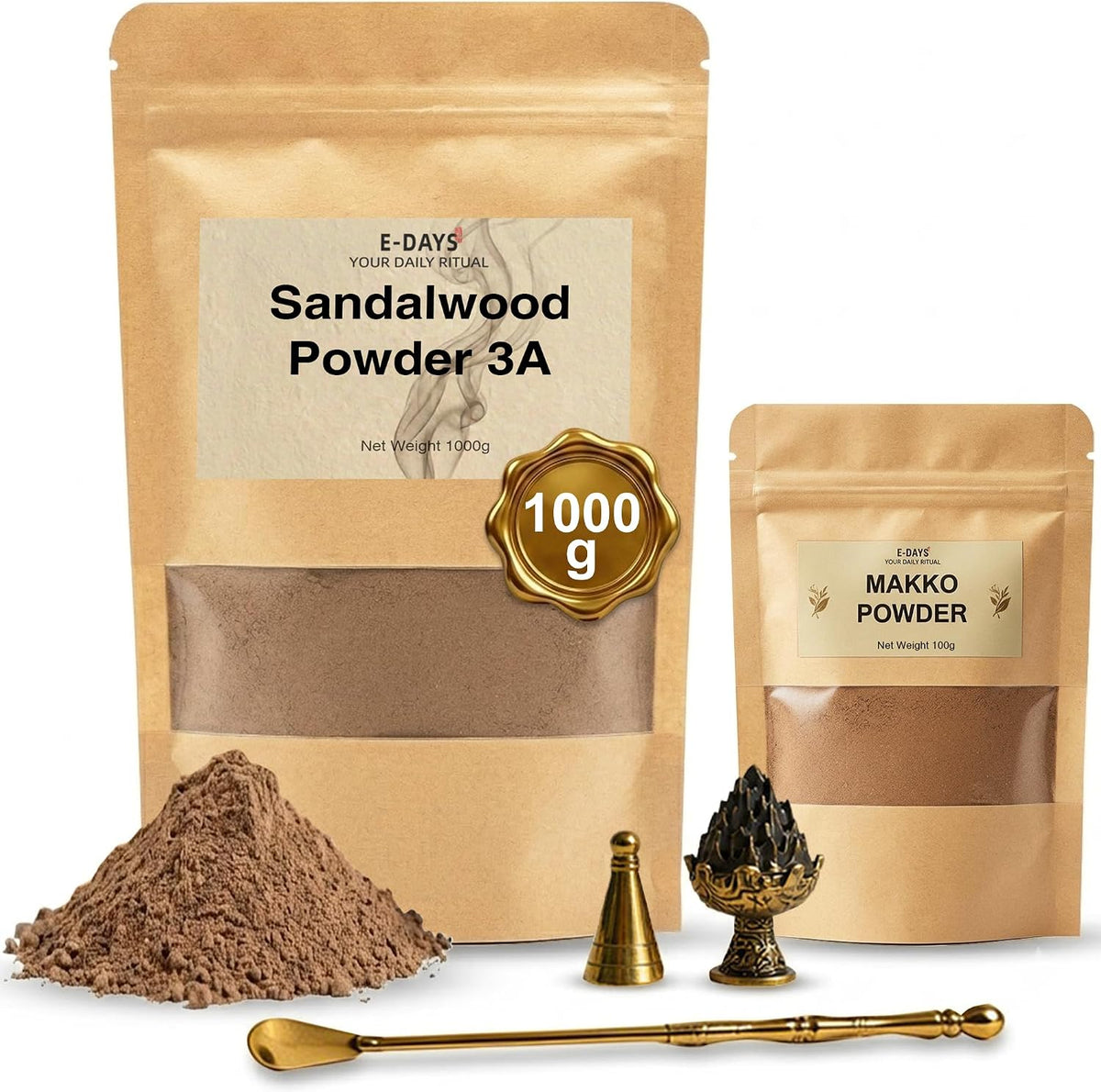 3A Natural Australian Sandalwood Powder 2.2lb(1000g)
