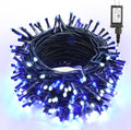 Brizled Blue White Christmas String Lights Indoor Outdoor, 78.74ft 240 LED