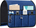 Remote Control Holder, Blue, Sofa Armrest Organizer